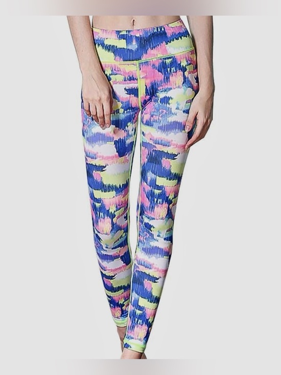 Victoria's Secret Pants - Victoria's Secret VSX Y2K Tie Dye Knockout Compression Leggings Size Small